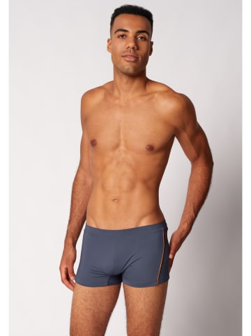 Skiny Badehose in Anthrazit