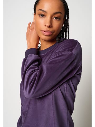 Skiny Koszulka piżamowa w kolorze ciemnofioletowym