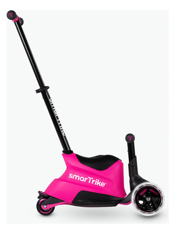 SmarTrike Hulajnoga 4w1 "XTEND" w kolorze czarno-różowym - 12 m+