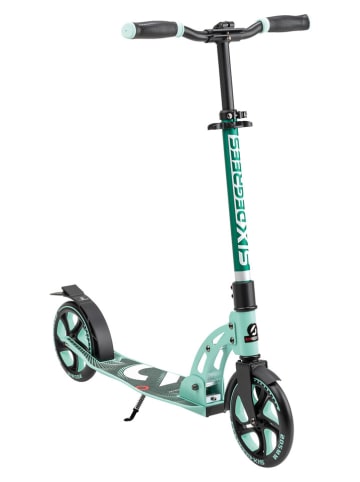 SIX DEGREES Hulajnoga "Aluminium 205" w kolorze turkusowym - 6+