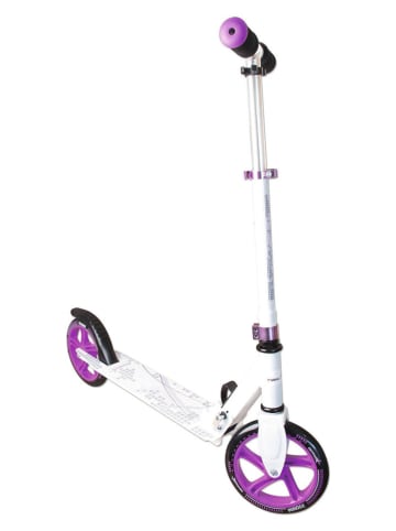 muuwmi Scooter "Aluminium 200" in Weiß/ Lila - ab 8 Jahren