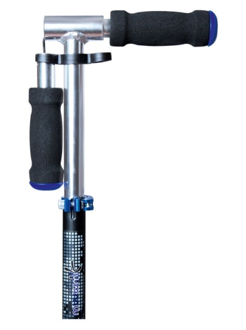 muuwmi Scooter "Aluminium 200" in Schwarz/ Blau - ab 8 Jahren