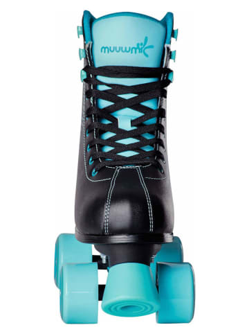 muuwmi Rollschuhe "Disco" in Türkis - ab 5 Jahren