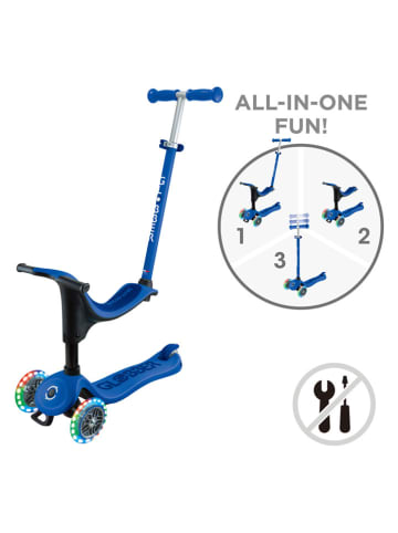 GLOBBER 3in1-Scooter "Go-Up Sporty" in Dunkelblau - ab 15 Monaten