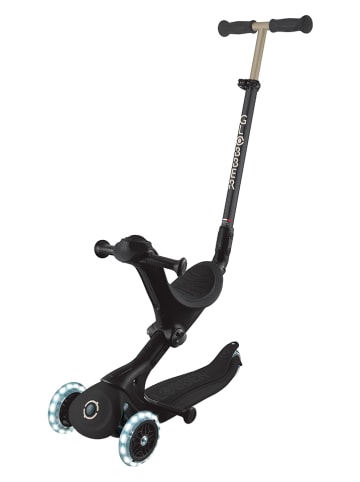 GLOBBER 3in1-Scooter "Go-Up Deluxe" in Schwarz - ab 18 Monaten
