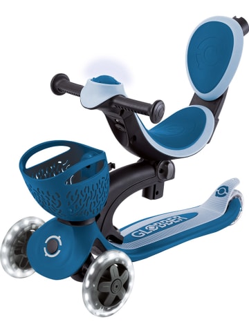 GLOBBER Hulajnoga 3w1 "Globber go up baby 360 lights" w kolorze niebieskim - 4+