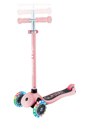GLOBBER Scooter "Primo Lights" mit Leuchtrollen in Rosa - ab 3 Jahren