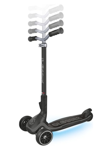 GLOBBER Scooter "Ultimum Lights" mit Leuchtrollen in Anthrazit - ab 5 Jahren