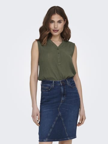 ONLY Bluzka "Jette" w kolorze khaki