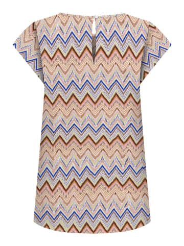 ONLY Bluse in Camel/ Blau