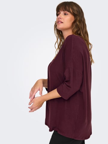 ONLY Koszulka w kolorze bordowym