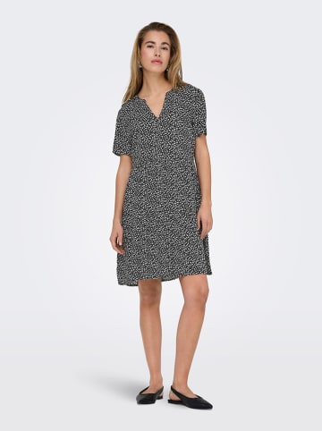 ONLY Kleid in Schwarz/ Weiß