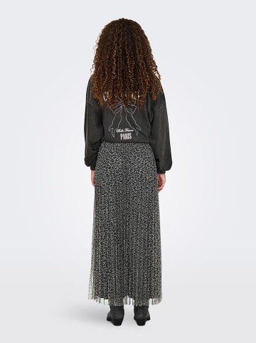 ONLY Plissérok grijs