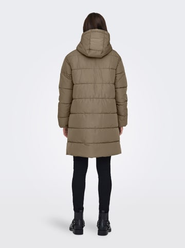 ONLY Tussenmantel taupe