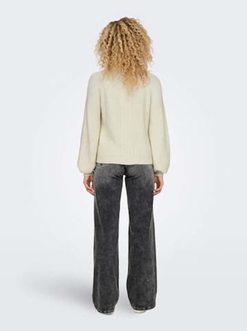 ONLY Sweter w kolorze kremowym