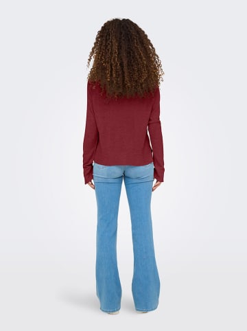 ONLY Pullover in Bordeaux