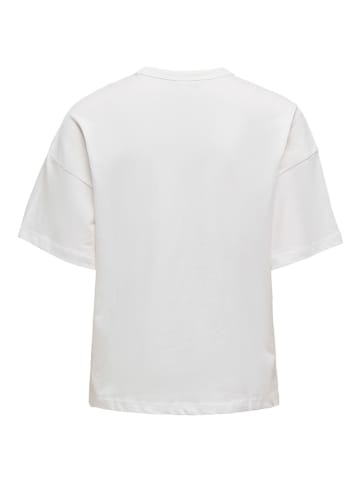 ONLY Koszulka "Tenna" w kolorze białym