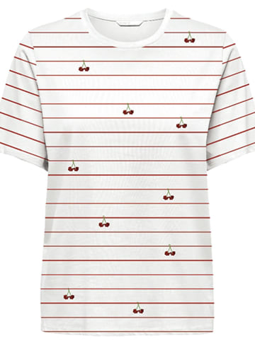 ONLY Koszulka "Kita" w kolorze białym