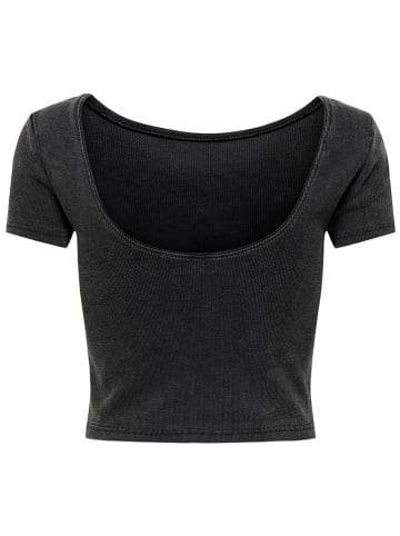 ONLY Shirt in Schwarz