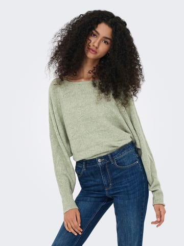 ONLY Sweter w kolorze jasnozielonym