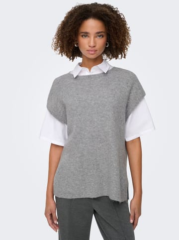 ONLY Bezrękawnik w kolorze szarym