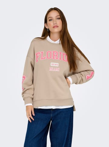 ONLY Sweatshirt in Beige