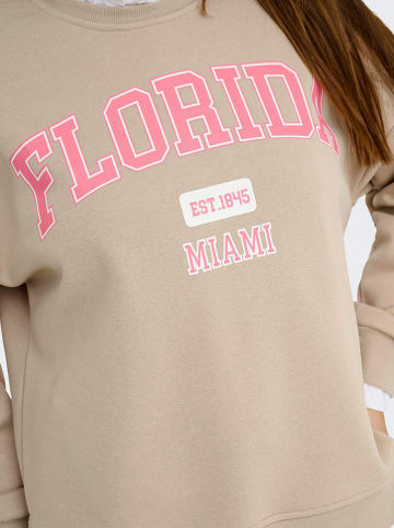 ONLY Bluza w kolorze beżowym