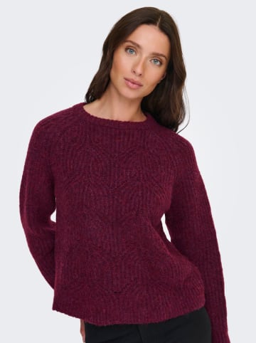 ONLY Sweter w kolorze fioletowym