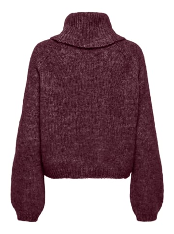 ONLY Rollkragenpullover in Lila