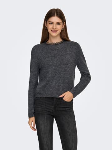 ONLY Sweter w kolorze antracytowym