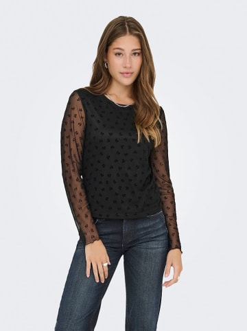 ONLY Bluse in Schwarz