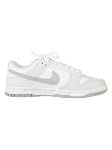 Nike Leren sneakers "Dunk Low Retro" grijs/wit