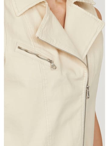 SisterS point Kamizelka dżinsowa w kolorze beżowym