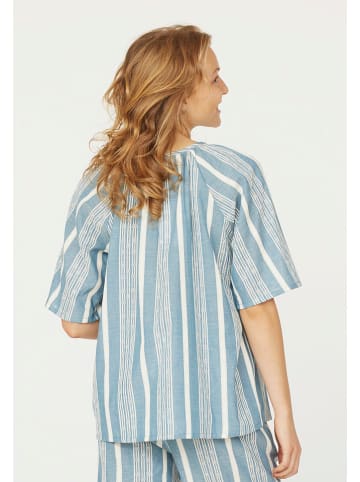 SisterS point Blouse lichtblauw/crème