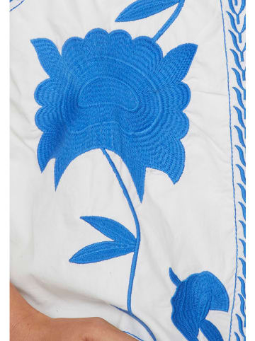 SisterS point Gilet wit/blauw