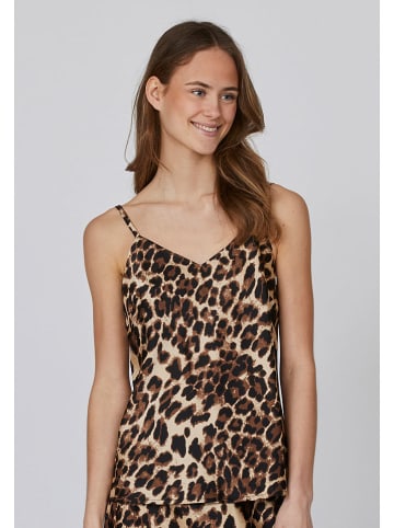 SisterS point Top w kolorze beżowo-brązowym