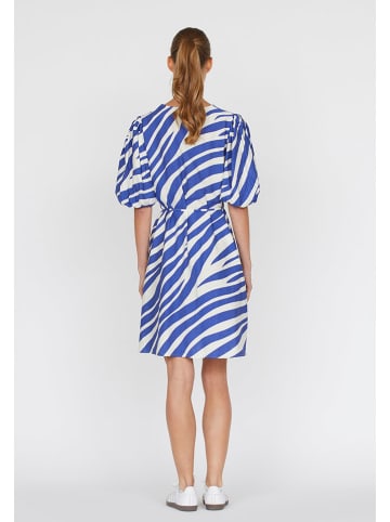 SisterS point Jurk blauw/wit