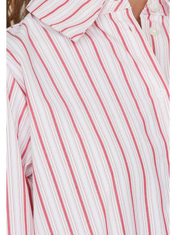 SisterS point Bluzka w kolorze biało-różowym