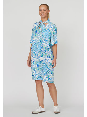 SisterS point Sukienka w kolorze błękitno-białym