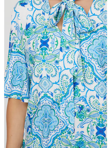 SisterS point Kleid in Hellblau/ Weiß