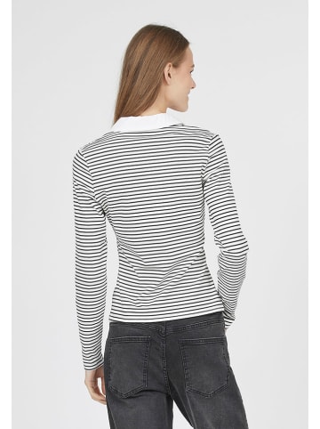 SisterS point Koszulka w kolorze biało-czarnym