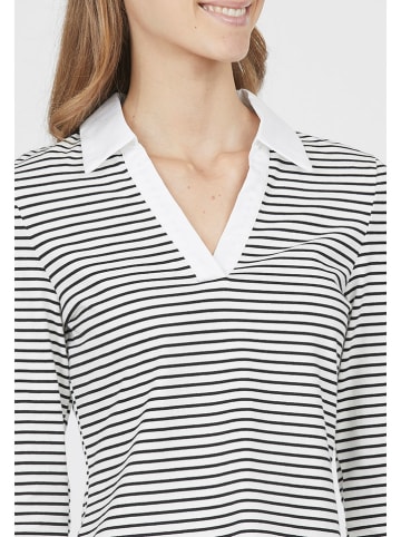 SisterS point Longsleeve in Weiß/ Schwarz