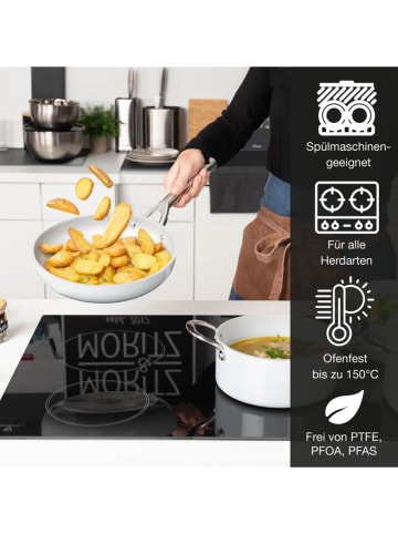 Moritz & Moritz 7-delige kookgereiset lichtgrijs