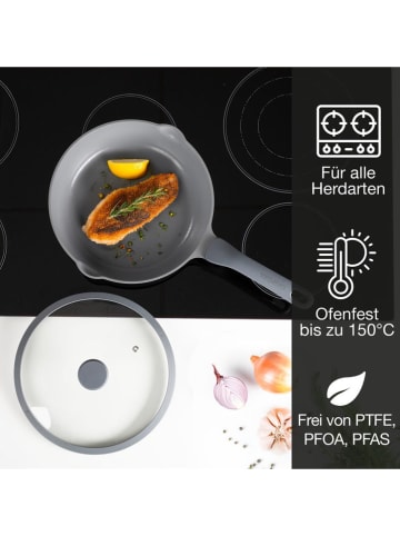 Moritz & Moritz 2-częściowy zestaw w kolorze jasnoszarym - Ø 26 cm