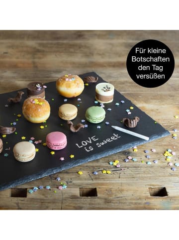 Moritz & Moritz 6-delige set: serveerschalen zwart - (L)40 x (B)30 cm