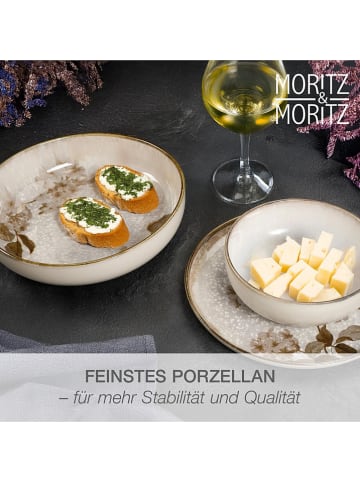 Moritz & Moritz 2-delige set: serveerkommen "Blossom" crème