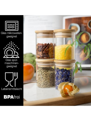 Moritz & Moritz 37-delige set: kruidenglazen beige