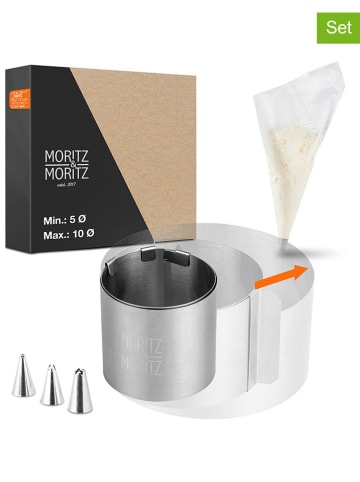 Moritz & Moritz 14-delige set: roestvrijstalen bakframes