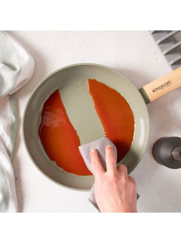 Römertopf Bratpfanne in Grün - Ø 26 cm