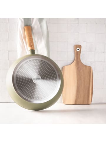 Römertopf Bratpfanne in Grün - Ø 30 cm